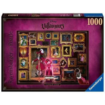 Puzzle 1000 Villainous. Kapitan Hook